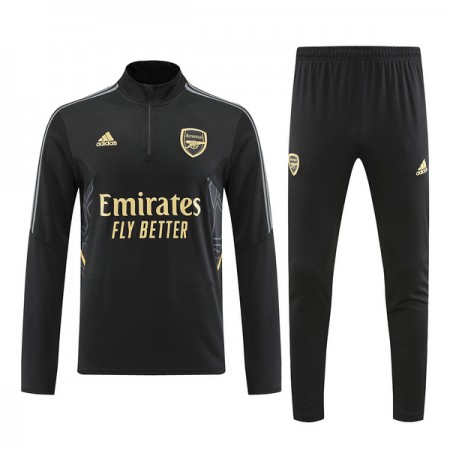 Arsenal Quarter Zip Sweat de Treino 2022-23 Preta